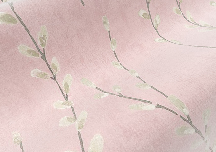 Willow Field, Precious Pink - Twist&Fit Roman Blind - Image 4
